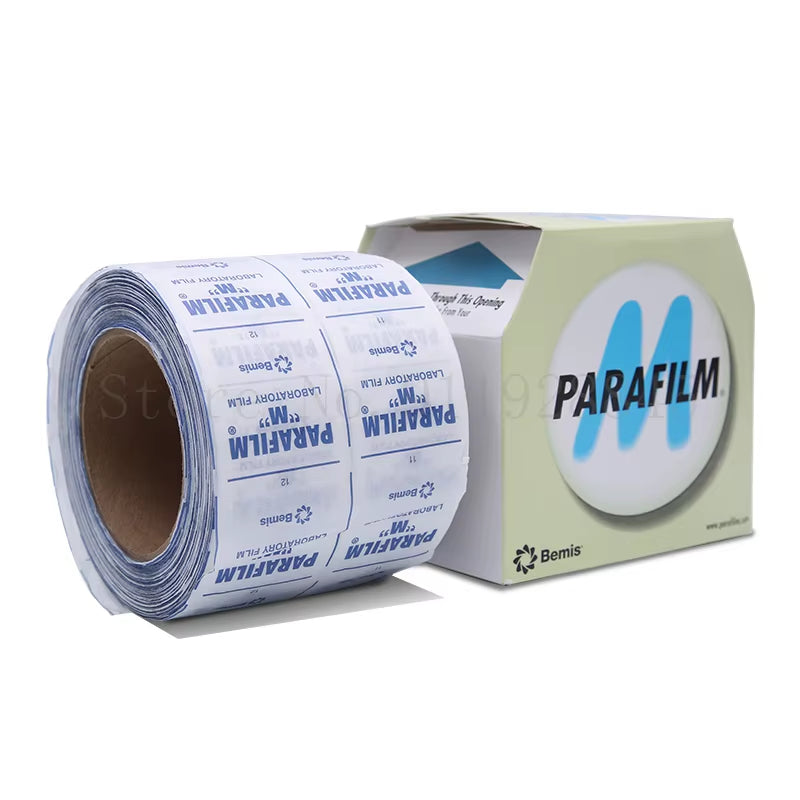 1Roll/Lot 10Cmx38M Sealing Film Parafilm M Laboratory Seal Film PM-996 4INX125FT with Film Cutter or Not