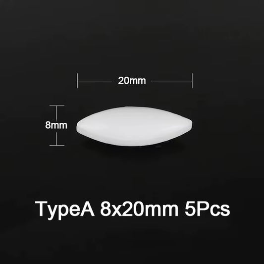 5 Pcs Laboratory Magnetic Bar Cylindrical Magnetic Stirrings Rod 3 Type Magnetic Stirrings Mixer Corrosion Resistant Mixer Rod
