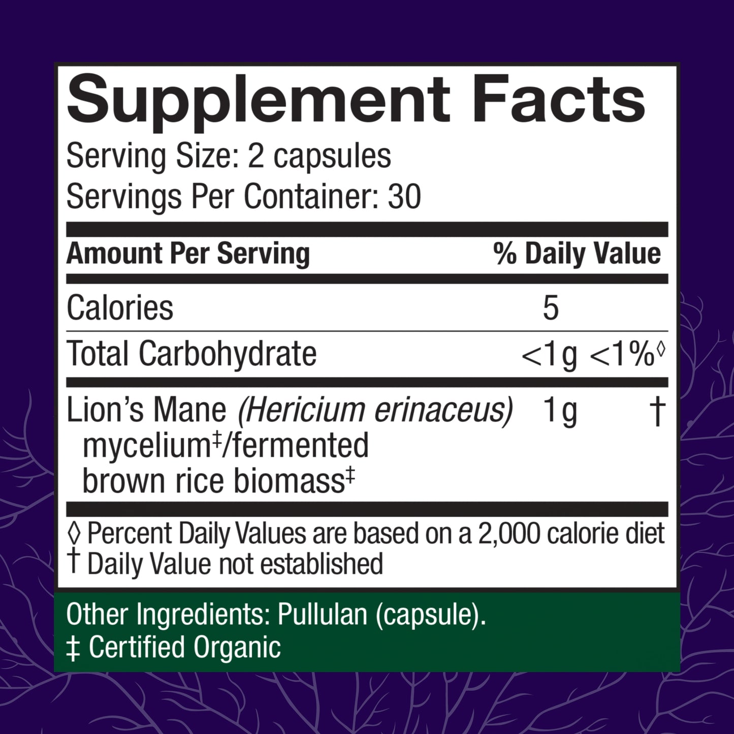 Host Defense Lion'S Mane - 60 Capsules (30 Servings)