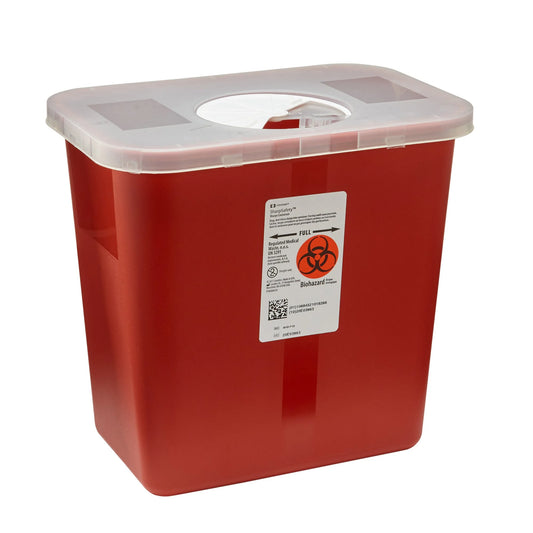 Sharpsafety Sharps Container 2 Gal. Vertical Entry