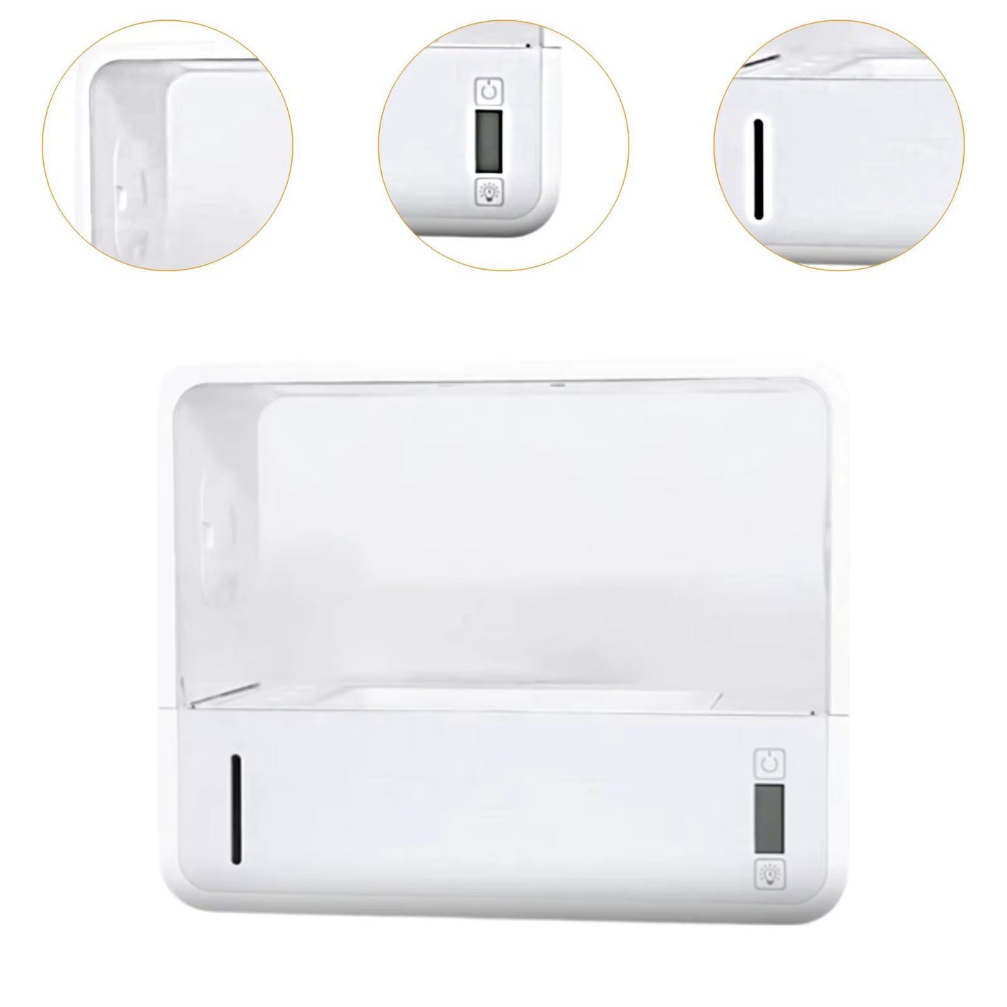 Mushroom Grow Box Humidity Adjusts Temperature Space Saving Mushroom Fruiting Chamber for Planting Home Indoor Home Scientists