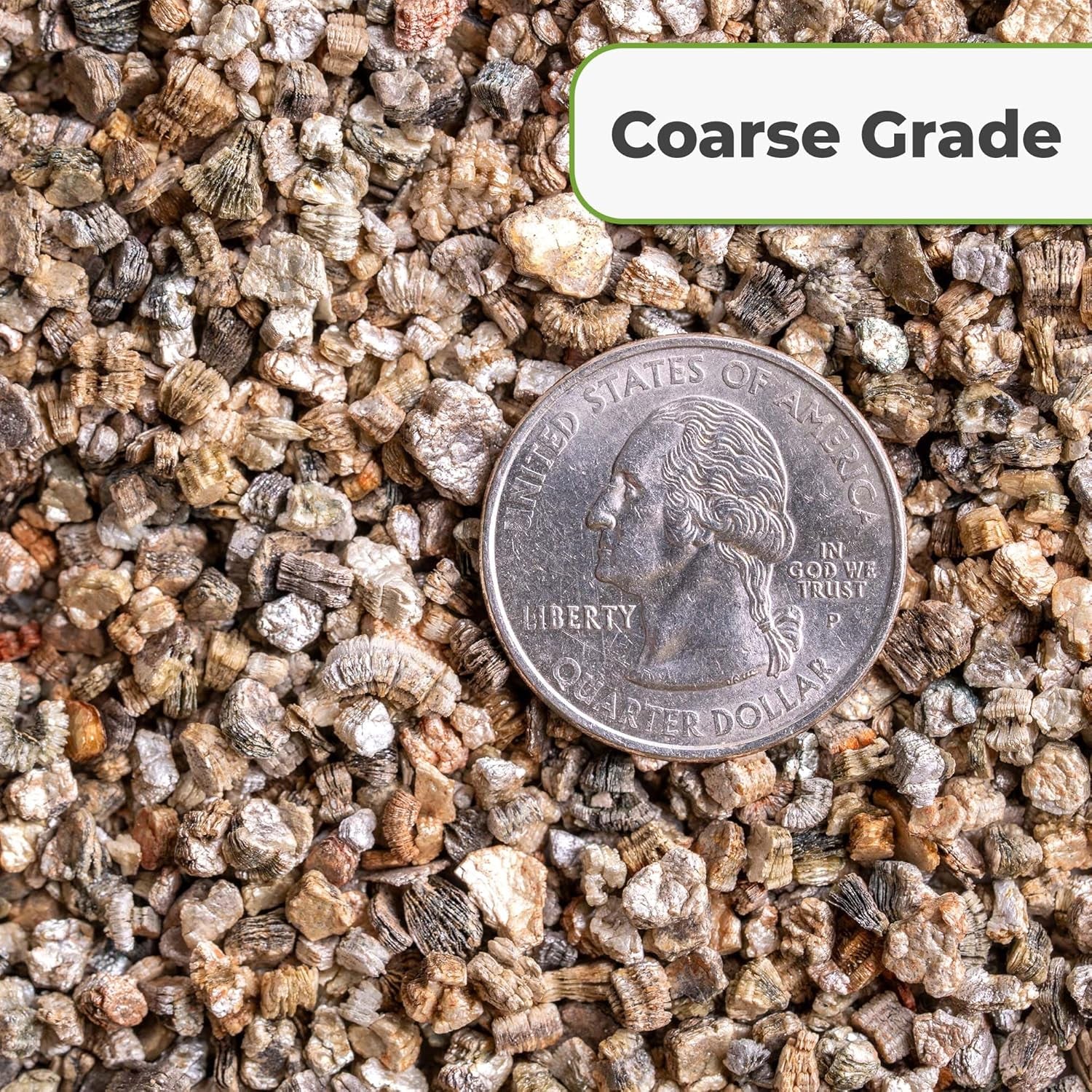 Organic Vermiculite by  - 8 Dry Quarts Natural Medium Grade Soil Additive for Potted Plants